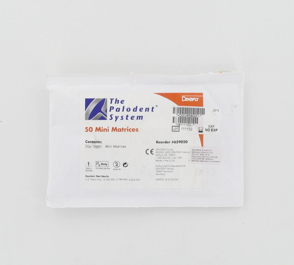 palodent mini matrixen refill 50 (productfoto)