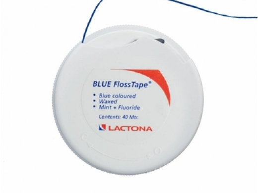 lactona blue floss tape 40 (productfoto)