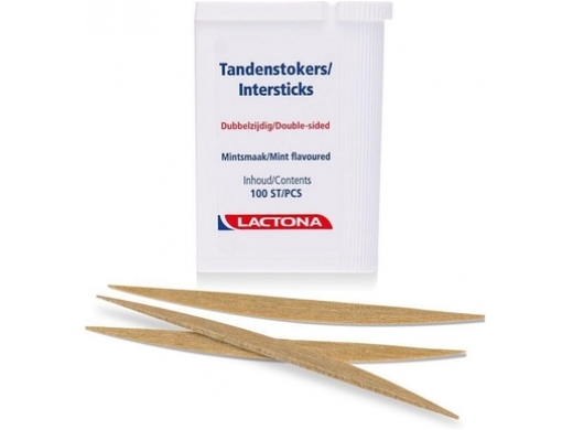 lactona intersticks tandenstokers 100 (productfoto)