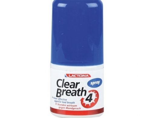 lactona clear breath spray voor een frisse adem 25 (productfoto)