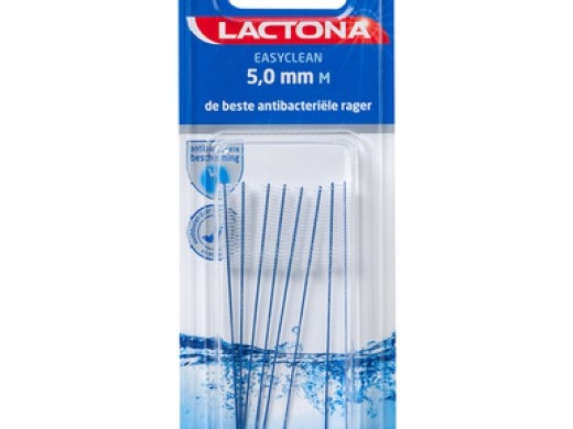 lactona easyclean ragers m / 5.0 mm 8 stuks (productfoto)
