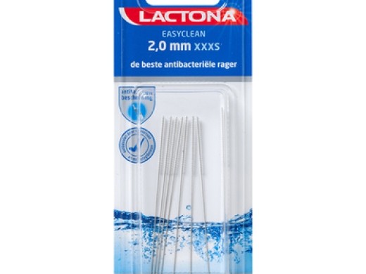 lactona easyclean ragers xxxs / 2.0 mm 8 stuks (productfoto)