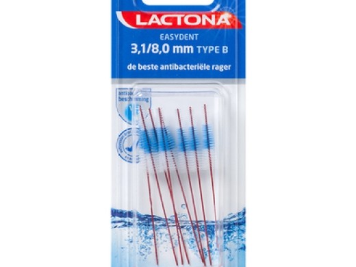 lactona easydent ragers b 8 stuks (productfoto)