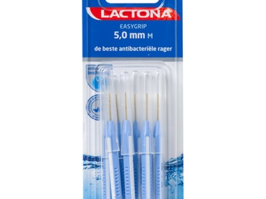 lactona easygrip ragers m / 5.0 mm 6 stuks (productfoto)