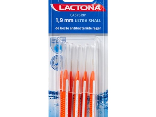 lactona easygrip ragers ultra small / 1.9 mm 6 stuks (productfoto)