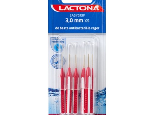 lactona easygrip ragers x-small / 3.0 mm 6 stuks (productfoto)