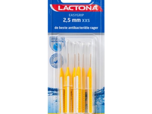 lactona easygrip ragers xx-small / 2.5 mm 6 stuks (productfoto)