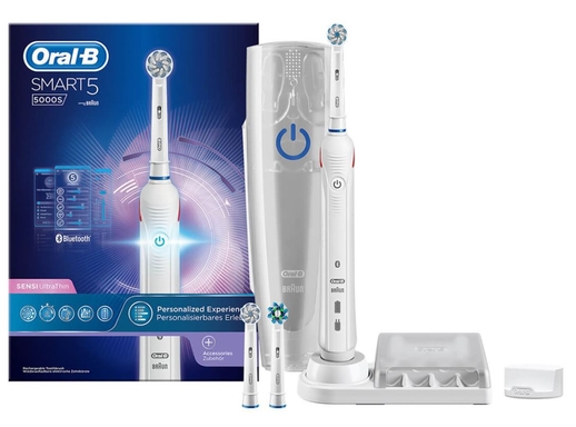 oral-b io ultimate clean zwart opzetborstels 2 stuks (productfoto)