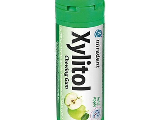 xylitol kauwgom busje appel 30 stuks (productfoto)