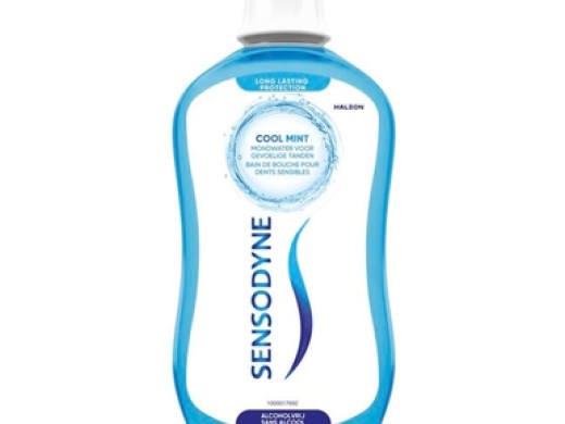 sensodyne fresh&cool mondwater gevoelige tanden 500 ml (productfoto)
