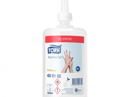 tork alcohol gel voor handdesinfectie (s1) 1000 (productfoto)