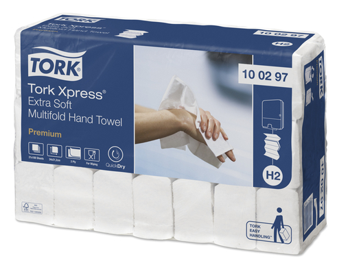 tork premium x-soft if towels 2l 21x34cm (h2) 21x100 (productfoto)