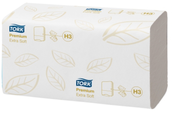 tork x-soft singlefold handdoek premium zz 2l(h3) 15x200 (productfoto)