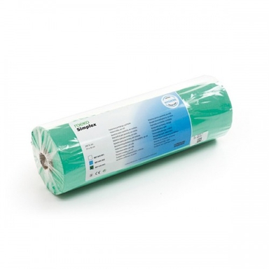 roeko simplex patientenschort plastic groen 200 (productfoto)