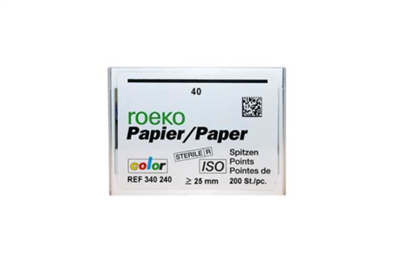 roeko paper points isocolor no.40 200 (productfoto)