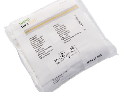 roeko luna gold wattenrollen nr.2 300 stuks (productfoto)