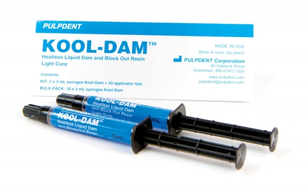 pulpdent kool-dam vloeibare cofferdam 2x3 (productfoto)