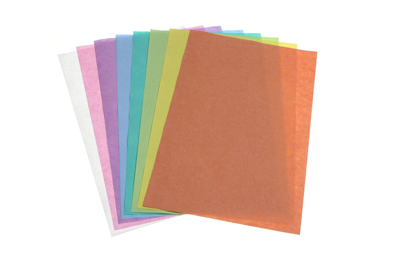 traypapier / filterpapier groot 28x36cm roze 250 (productfoto)