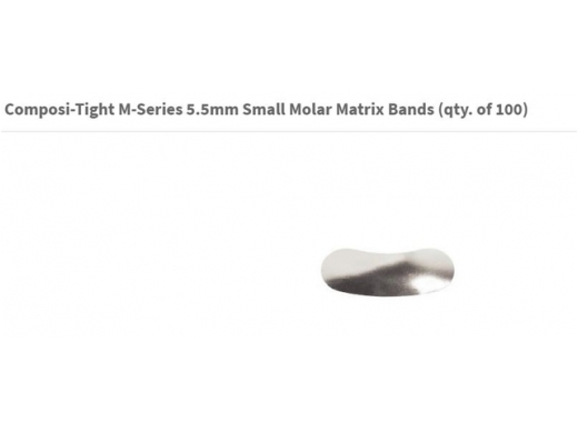 composi-tight m-series 5.5mm small molar bands 100 (productfoto)