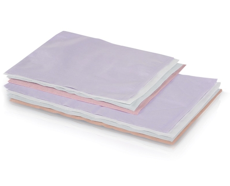 hoofdsteunzakken 25x25cm pink (tissue + pe) 500 (productfoto)