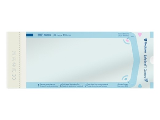 safeseal selfseal sterilisatiezakjes 89x133mm 200 stuks (productfoto)