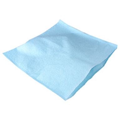 hoofdsteunzakken 25x25cm blauw (tissue + pe) 500 (productfoto)