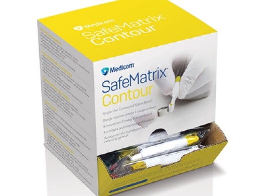 safematrix contour narrow 4,5 mm geel 50 stuks (productfoto)