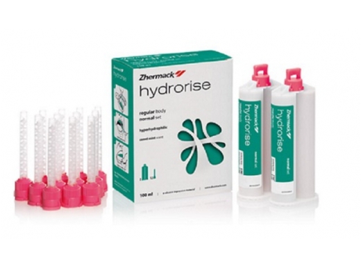 hydrorise regular normal + 12 tips rose 2x50 (productfoto)