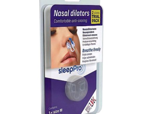 sleeppro neusspreider/neusdilatator trialpack m/l 2 stuks (productfoto)