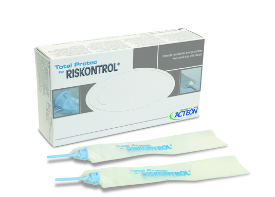 riskontrol total protec tips blauw +plastic sleeve 100 (productfoto)