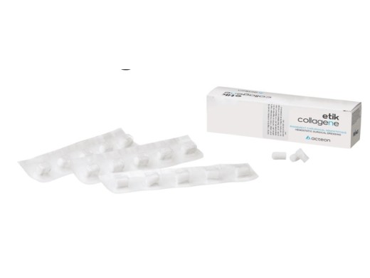 etik collagene / hemostatic surgical dressing 25 stuks (productfoto)