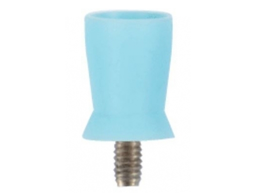 fhs prophy cups screw-in regular blauw latexvrij 100 (productfoto)