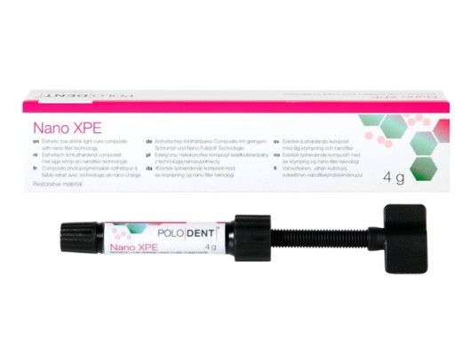 polodent nano xpe composiet spuit c2 4 gram (productfoto)