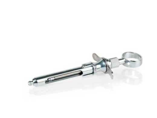 polodent injectiespuit + aspir. en duimring 1950 per stuk (productfoto)