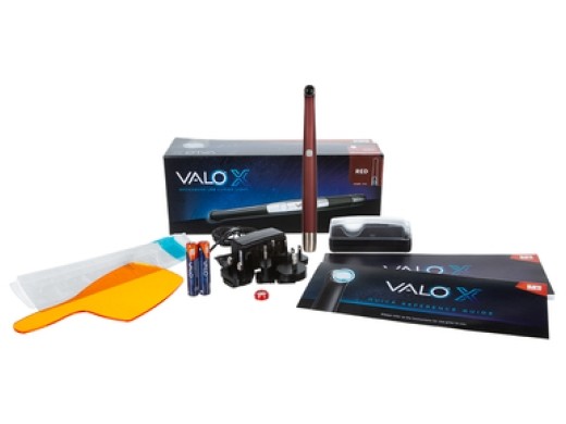 ultradent valo x led curing light horizon red (productfoto)