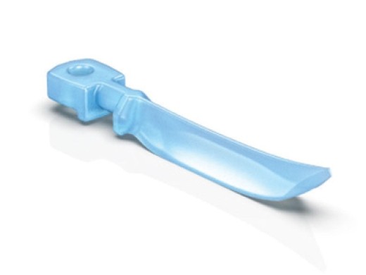 halo anatomische wiggen medium blauw 100 stuks (productfoto)