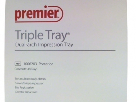 triple tray posterior 48 (productfoto)