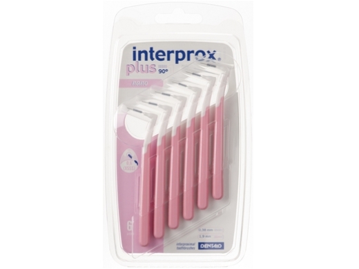 interprox plus phd 0,7 nano roze blister 1x6 (productfoto)