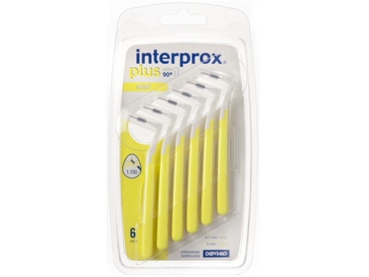 interprox plus phd 1,4 mini geel blister 1x6 (productfoto)