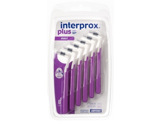 interprox plus phd 2,3 maxi conical paars blister 1x4 (productfoto)