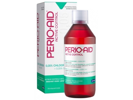 perio aid active control mondspoeling 0.05% 500 (productfoto)