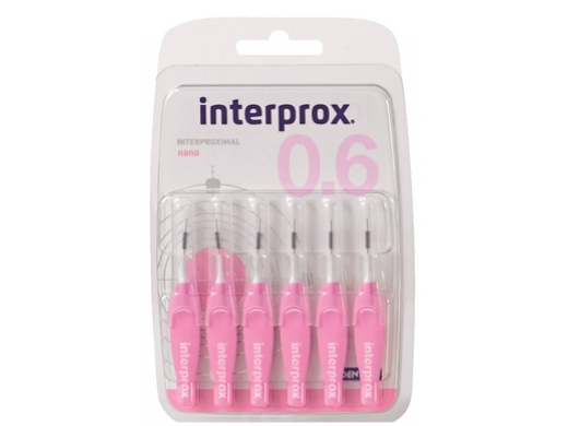 interprox phd 0,7 nano roze blister 6 (productfoto)