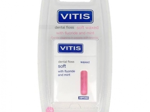 vitis floss waxed, mint roze 50 (productfoto)