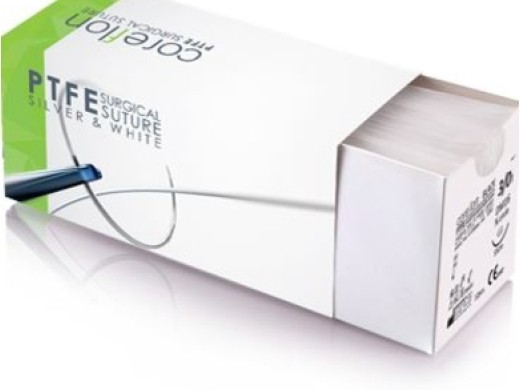 ptfe coreflon 4-0 3/8c 19mm 55cm reverse cutting 12 stuks (productfoto)