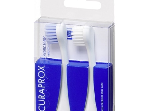 curaprox hydrosonic pro opzetborstels sensitive 2 stuks (productfoto)