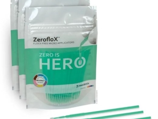 zeroflox micro applicator flock-free 100 stuks (productfoto)