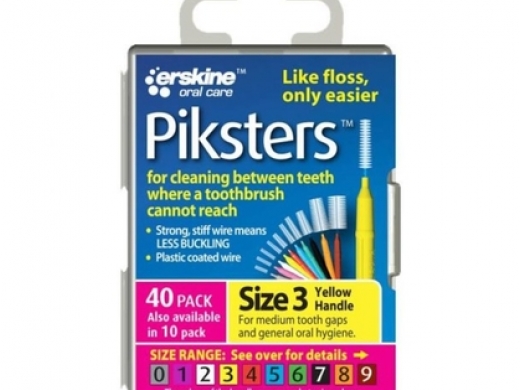 piksters ragers size 3 geel box 40 (productfoto)