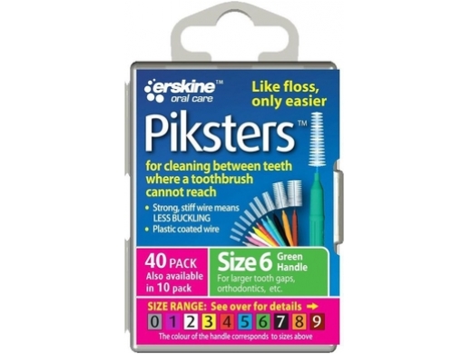 piksters ragers size 6 groen box 40 (productfoto)