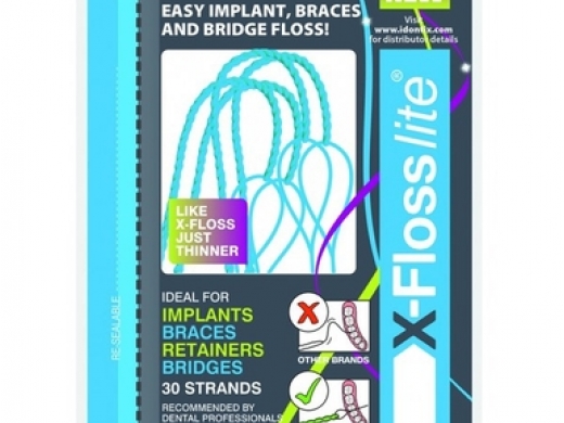 x-floss lite blauw 30 (productfoto)