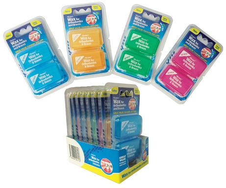 piksters orthodontic wax mint twinpacks 2x5 (productfoto)